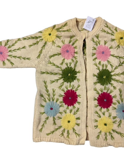 FLORAL Woolen Sweater