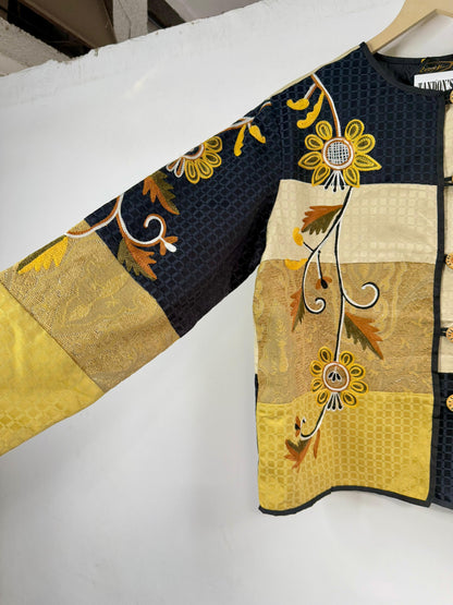 Alex Kin Patch Embroidered Jacket