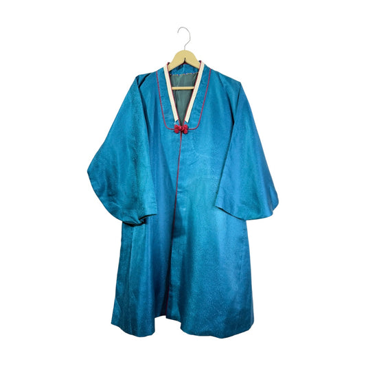 Japanese Silk Vintage Long Jacket