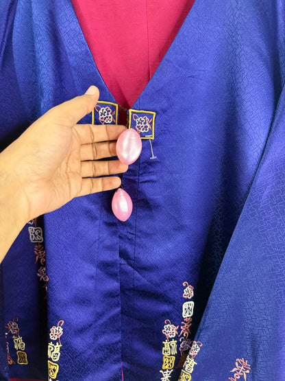 Reversible Hanbok vintage Jacket