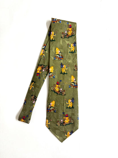 Classic Pooh Vintage Silk Tie