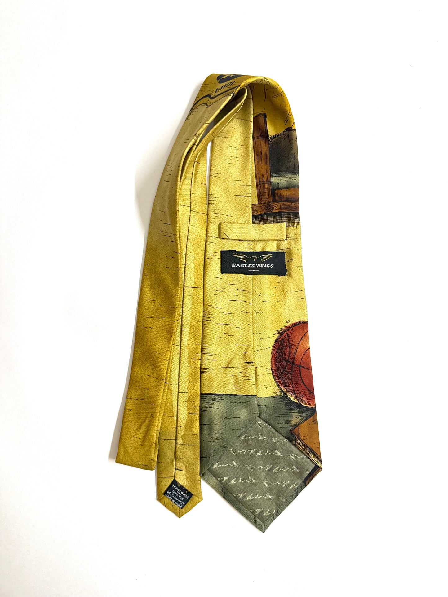 Eagles wings Vintage Silk Tie