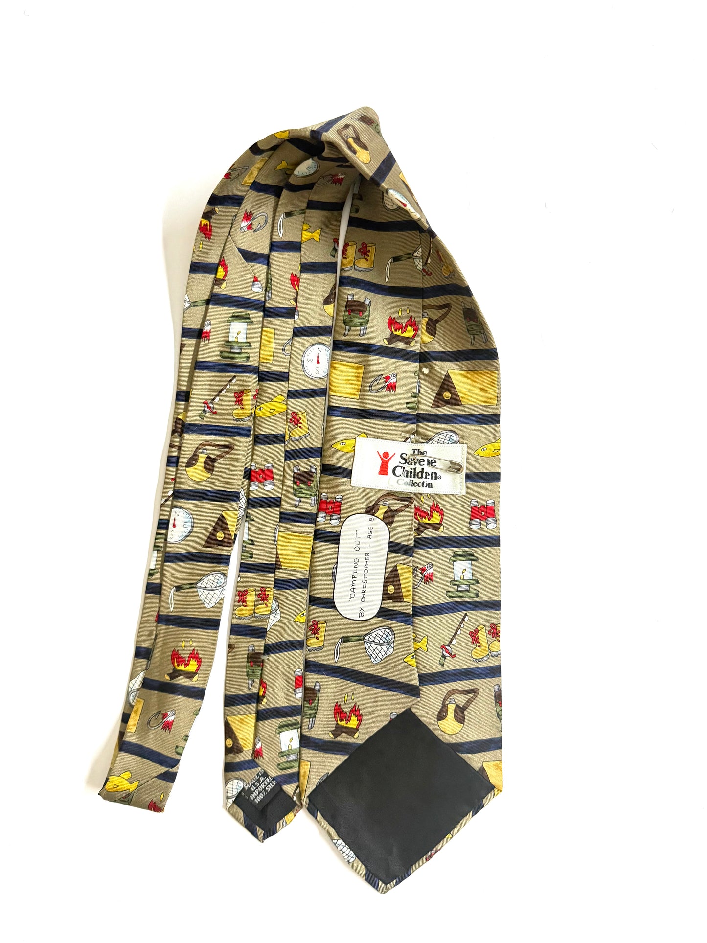 The Save Children Vintage Silk Tie