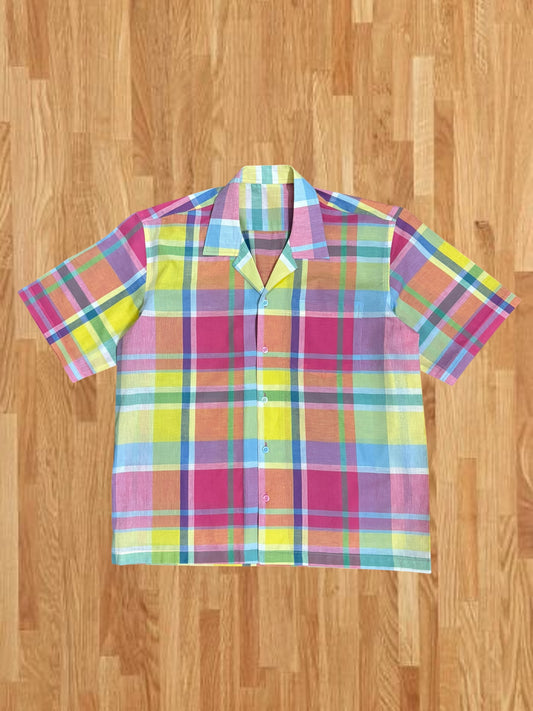 Rainbow Check 100% Cotton shirt