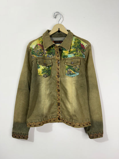 Customised Tapestry patchDenim Jacket