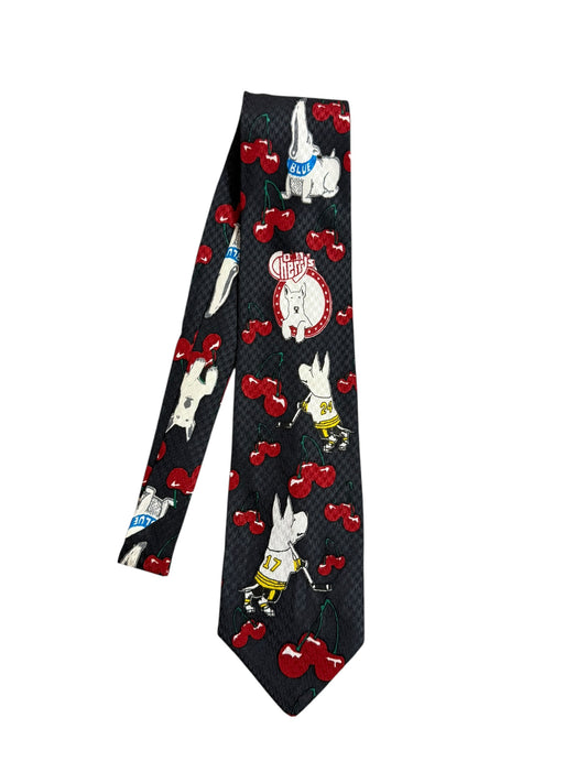 Cherry Vintage Silk Tie