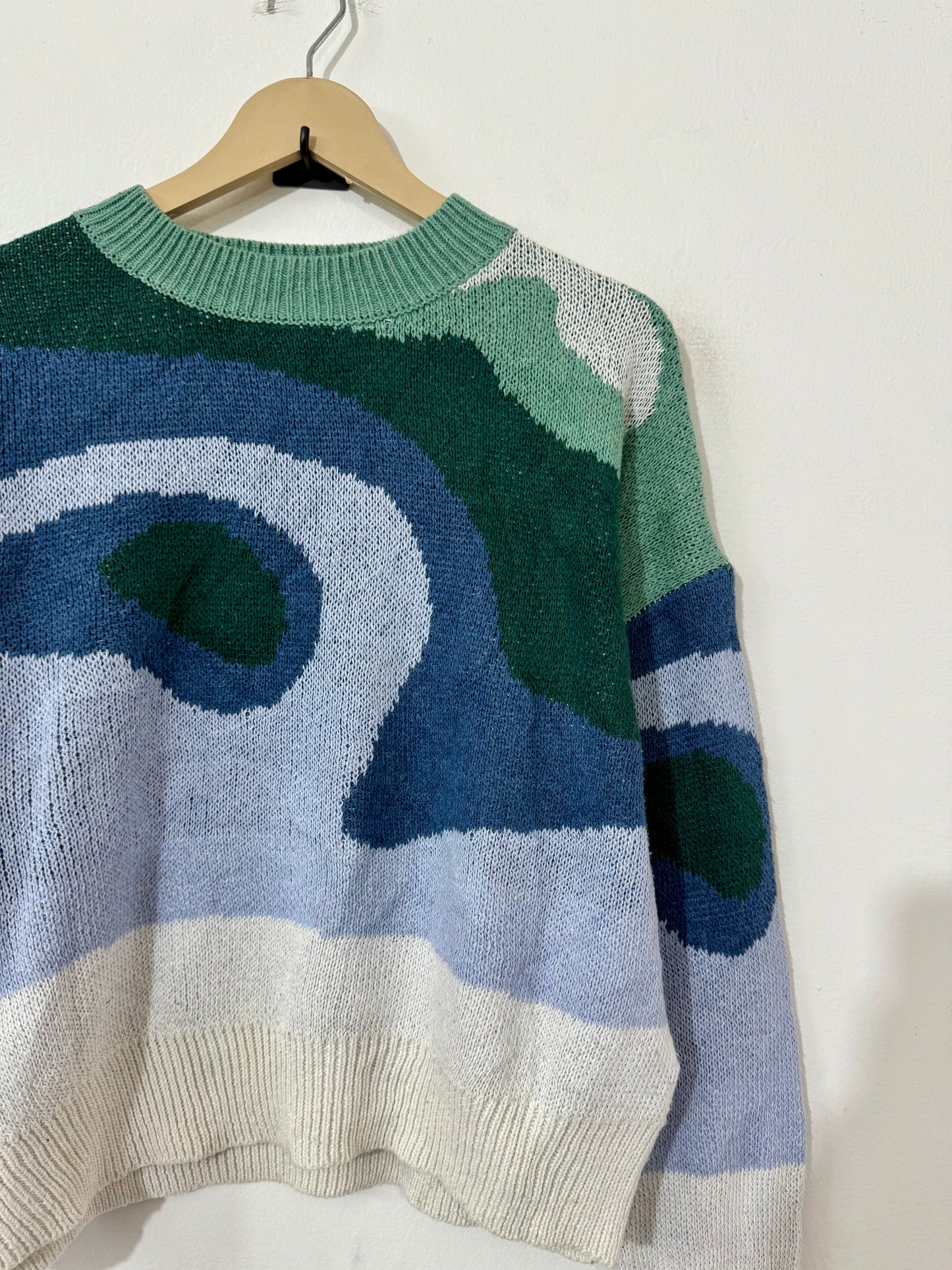 Wavy Woolen Sweater