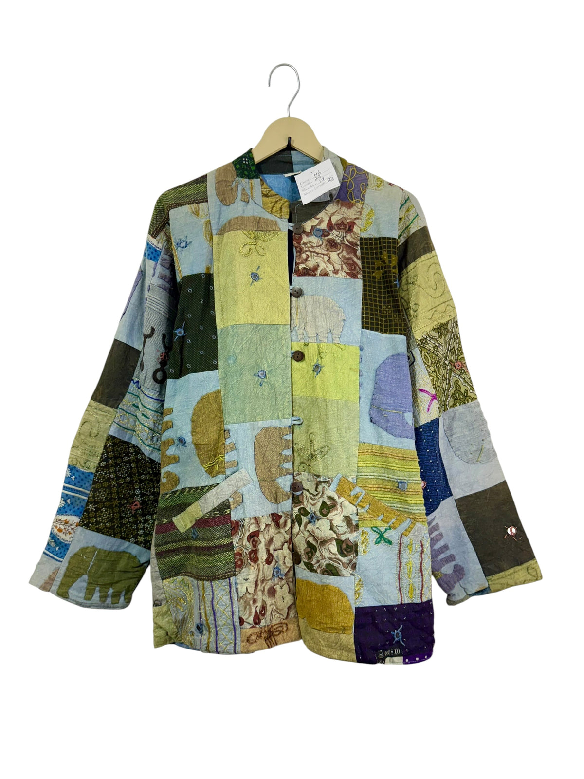 Quilted Patch Vintage Jacket