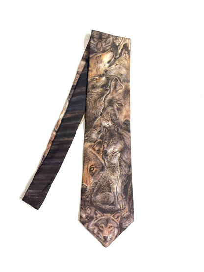 D’em Crazy Vintage Silk Tie