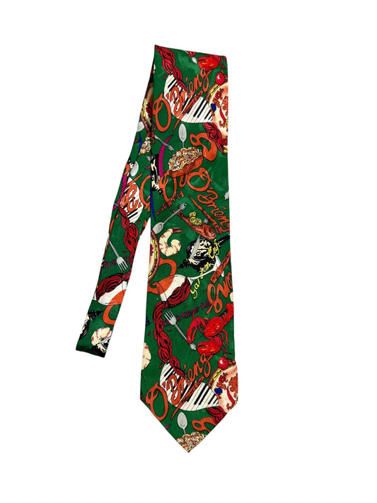 O’Briens Restaurant Vintage Silk Tie