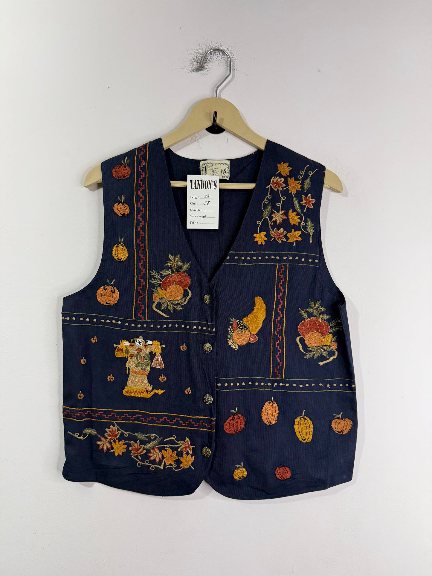 Embroidered Vest