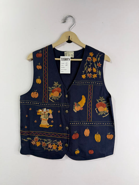 Embroidered Vest