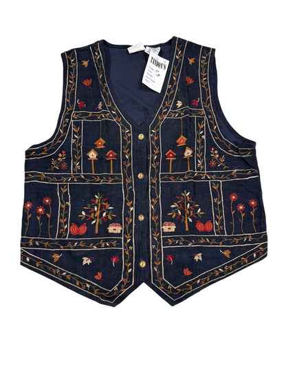 Embroidered Vest