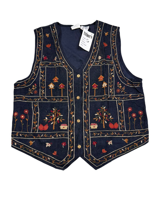 Embroidered Vest