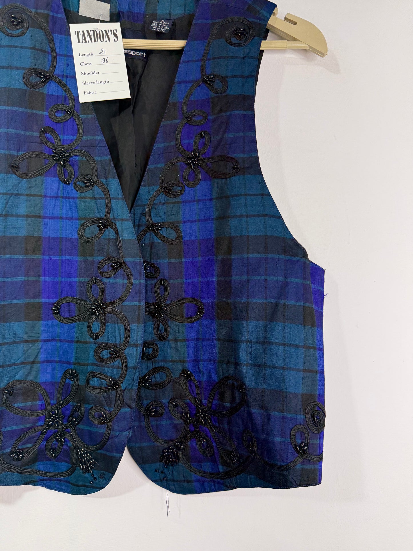 Embroidered Vest