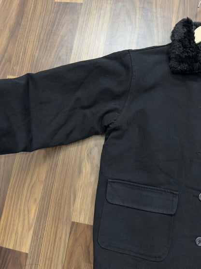 Cream Cheese black fur Jacket