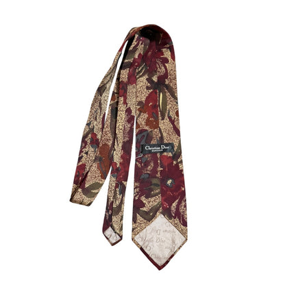 Christian Dior Vintage Silk Tie