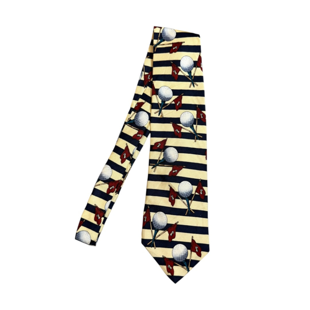 Pebble Beach Vintage Silk Tie