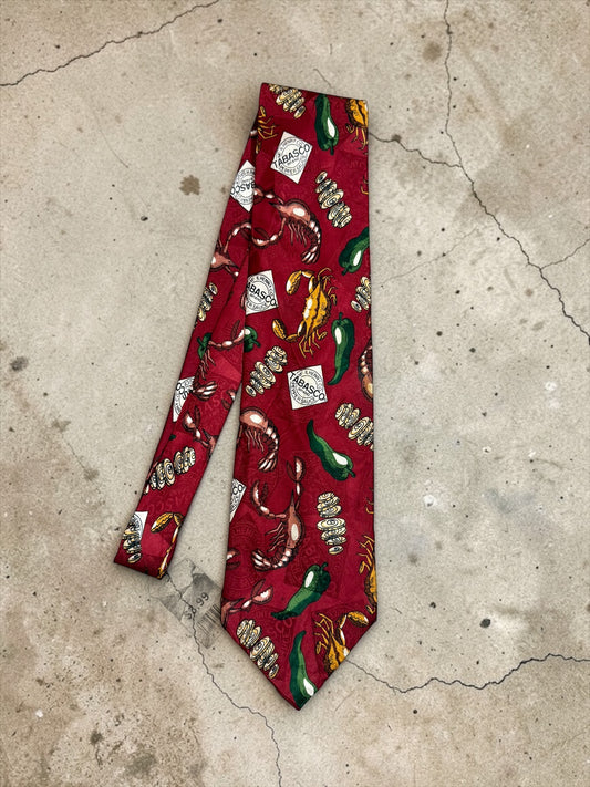Tabasco Vintage Silk Tie