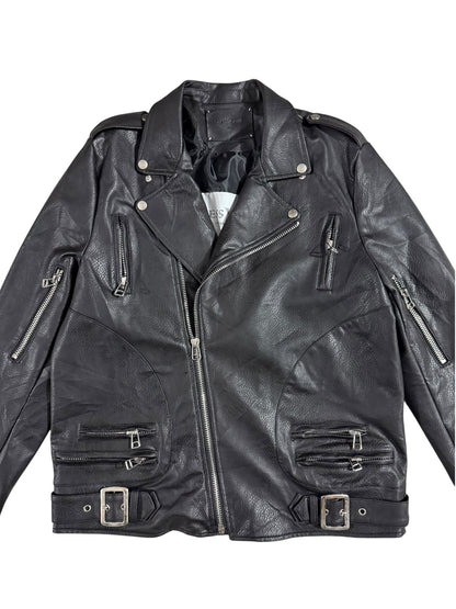 Dress Volume Leather Jacket
