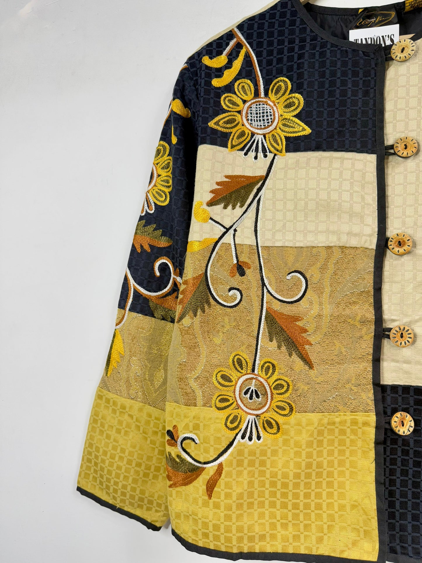 Alex Kin Patch Embroidered Jacket