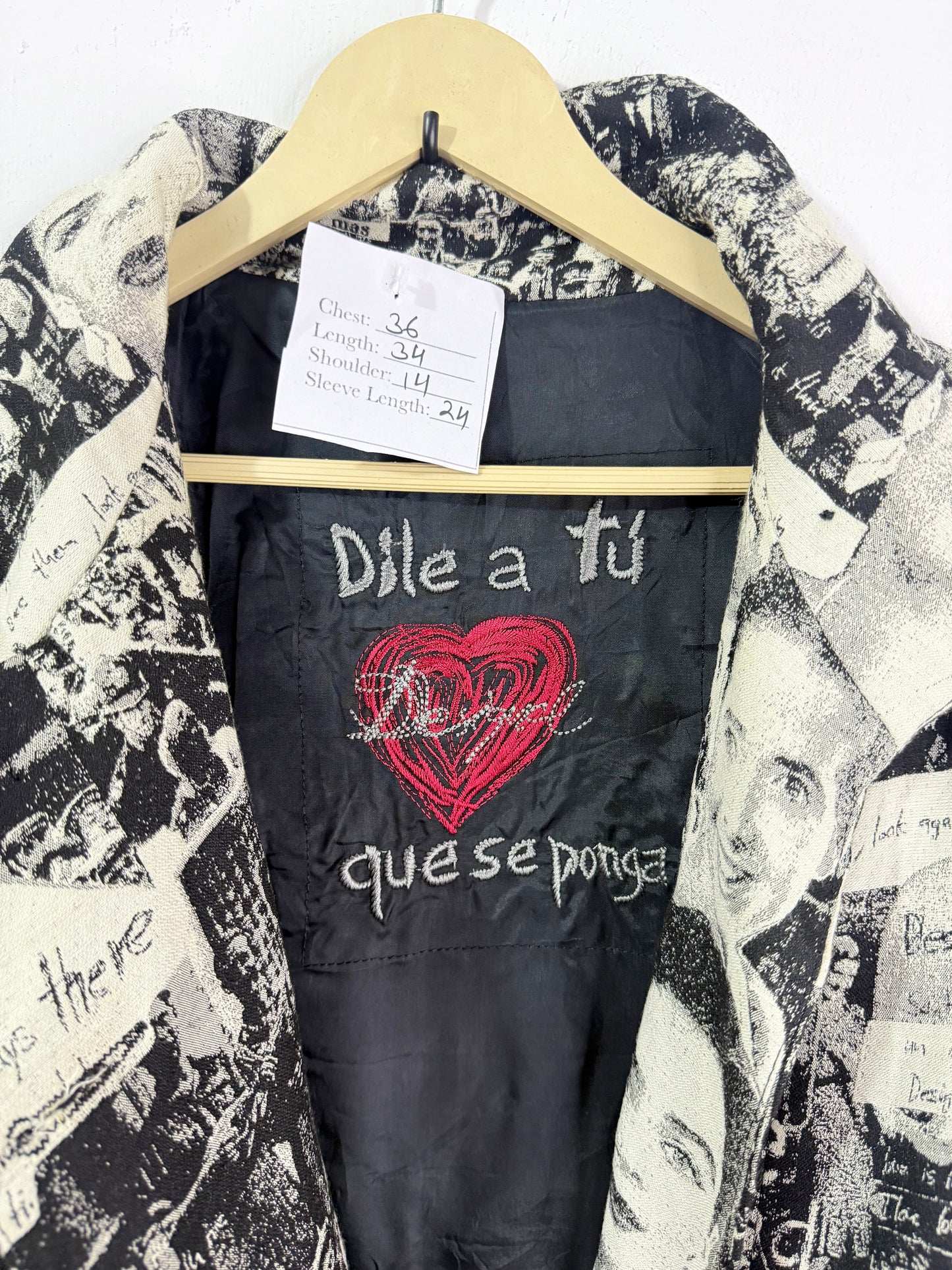 Printed Vintage Jacket