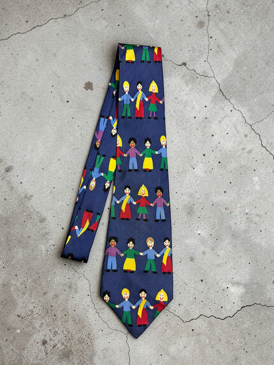 Save the Children Vintage Silk Tie