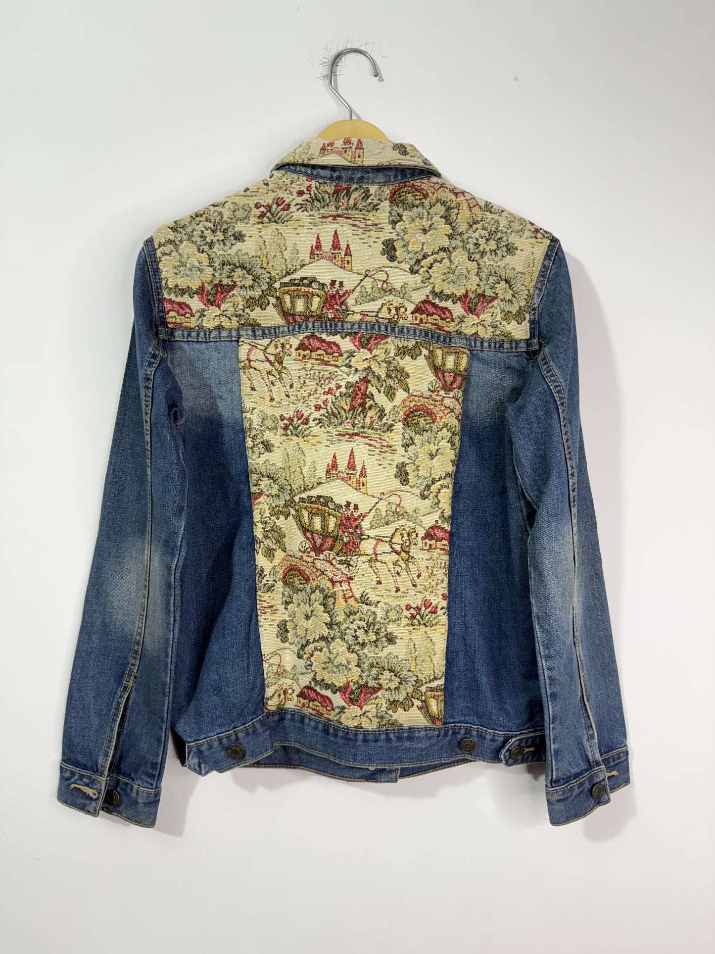 Customised tapestry patch  Denim Jacket
