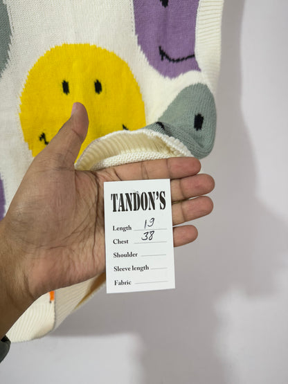 Smiley Woolen Sweater