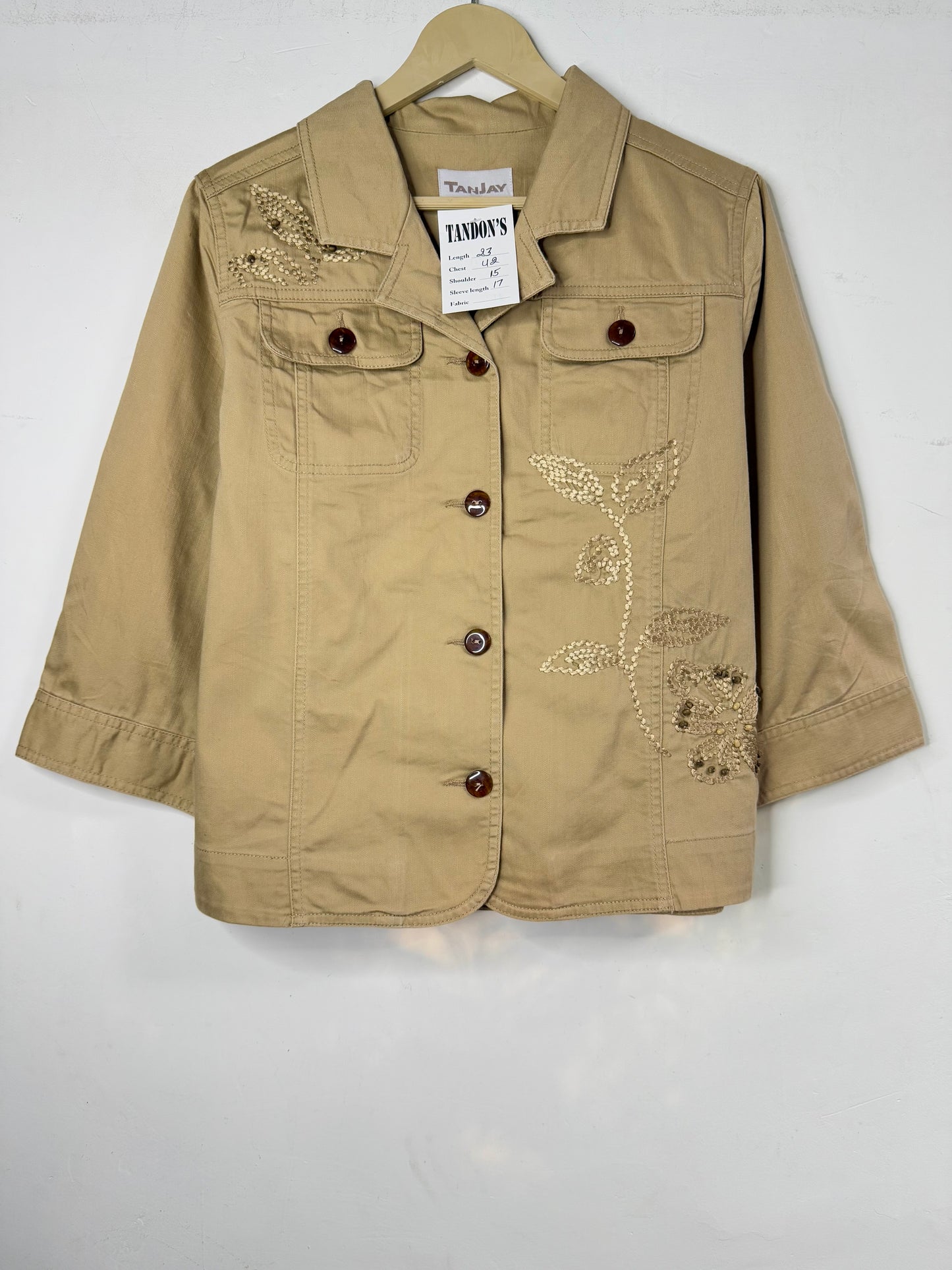 TanJay Embroidered Jacket