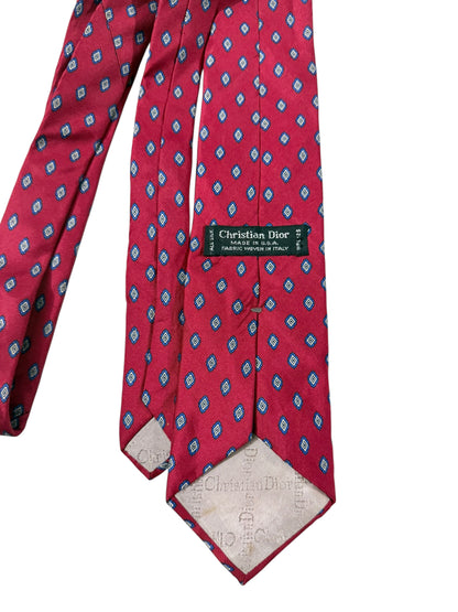 Christian Dior Vintage Silk Tie