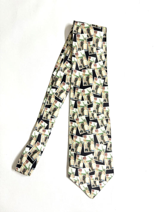 Photo Tie Vintage Silk Tie