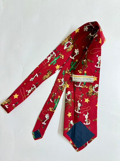 John Henry Vintage Silk Tie