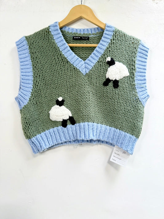 Shein Crop Woollen Sweater’s