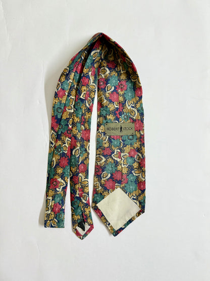 Robert Stock Vintage Silk Tie