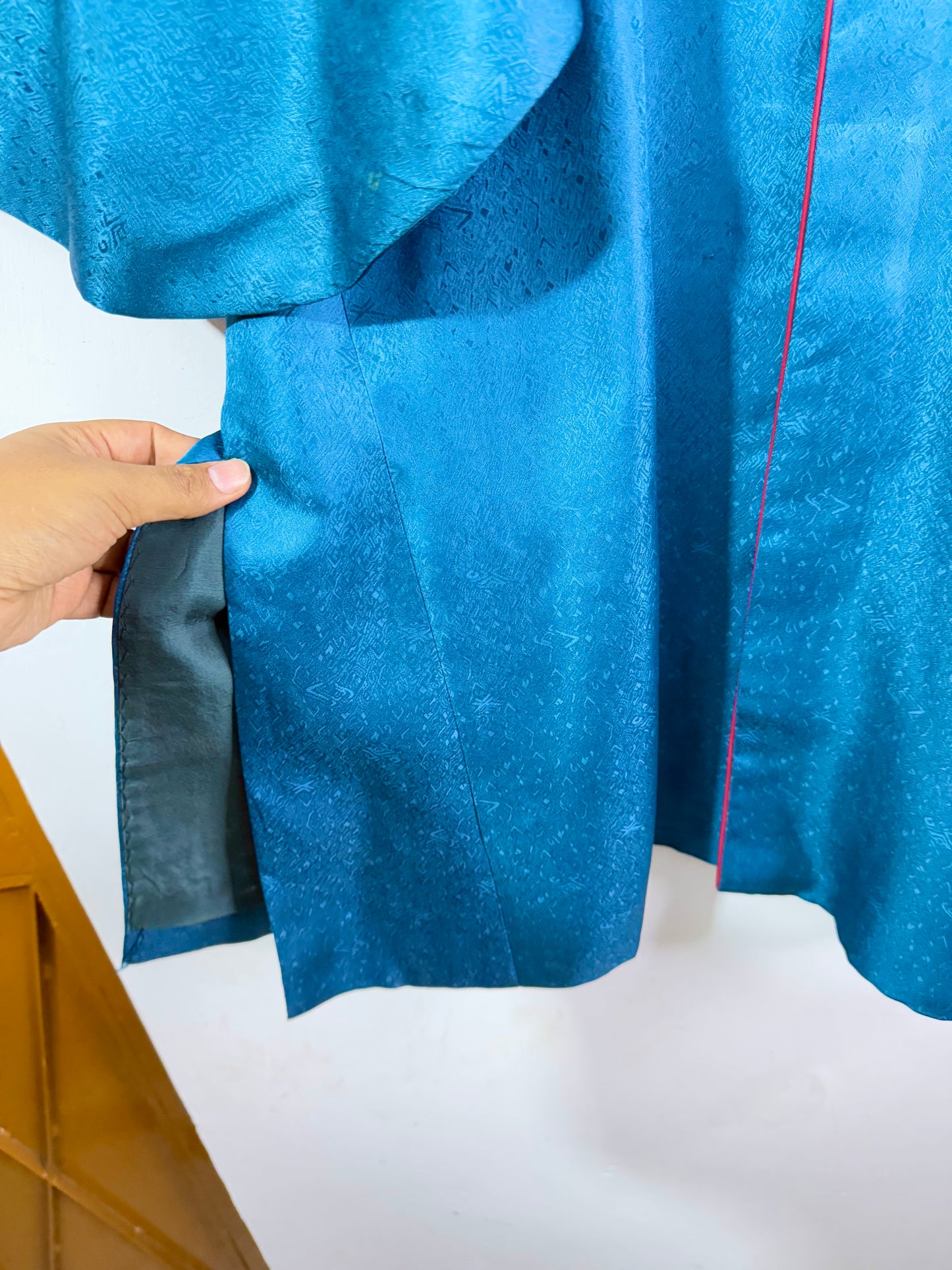 Japanese Silk Vintage Long Jacket