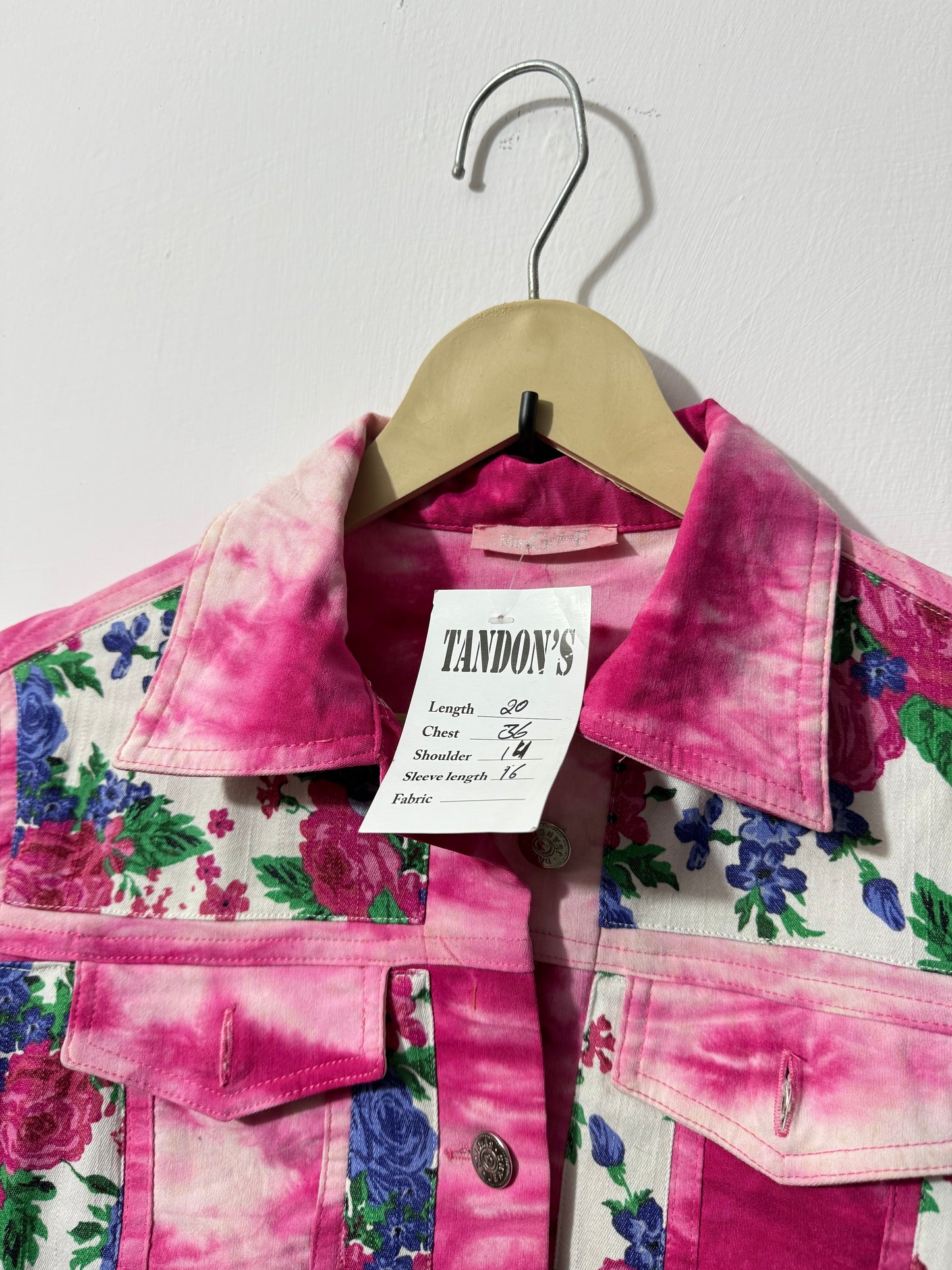 Customised patch  Denim Jacket