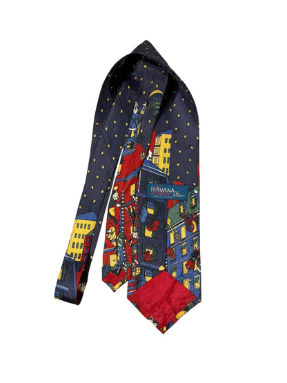 Havana Vintage Silk Tie