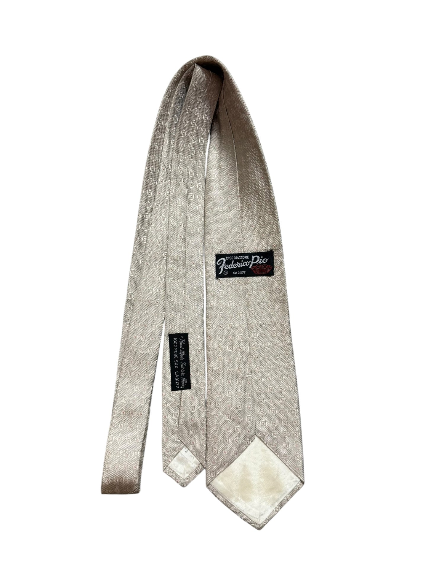 Federica Pio Vintage Silk Tie