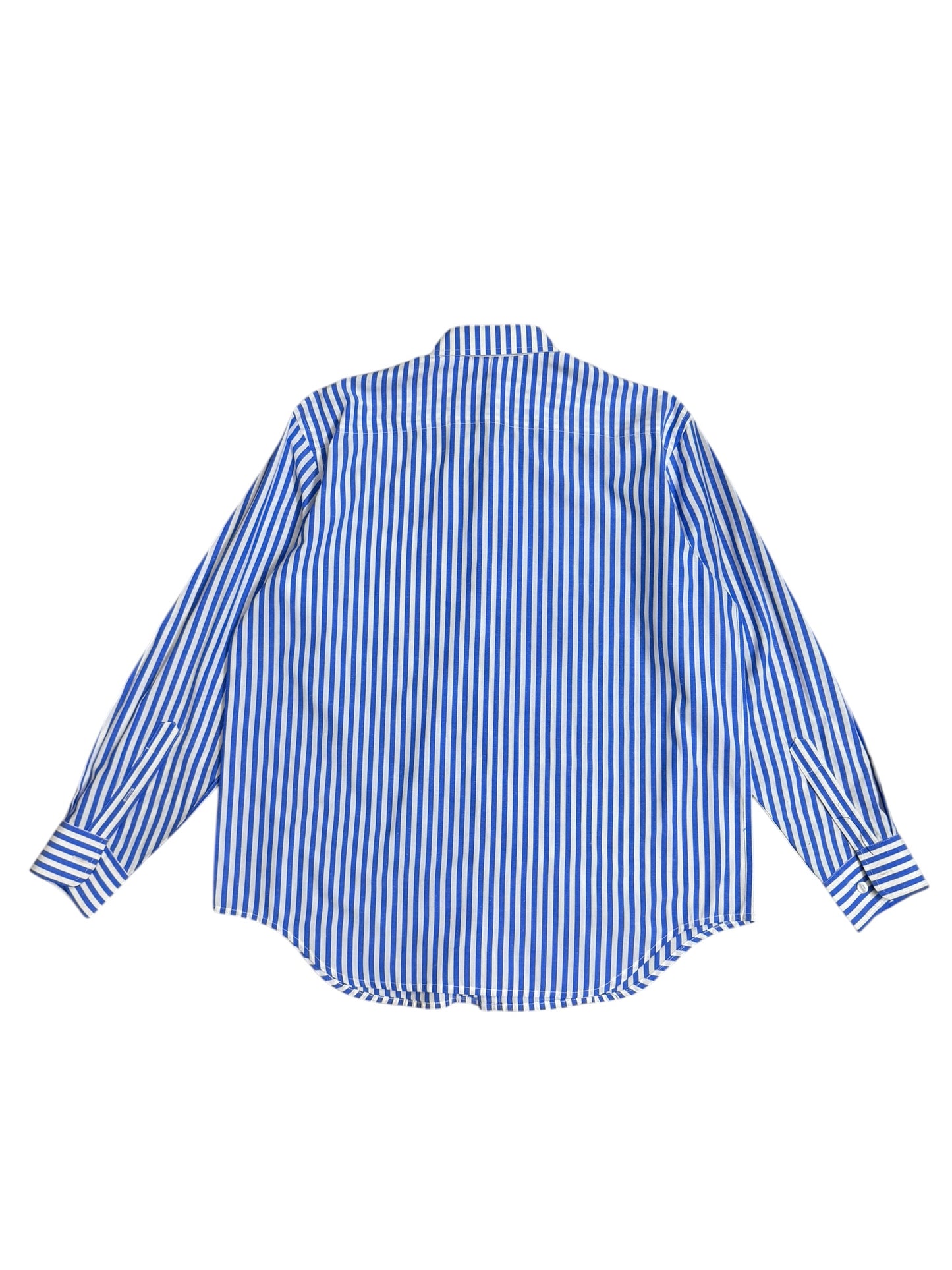 Blue Overlap 100% Cotton Shirt