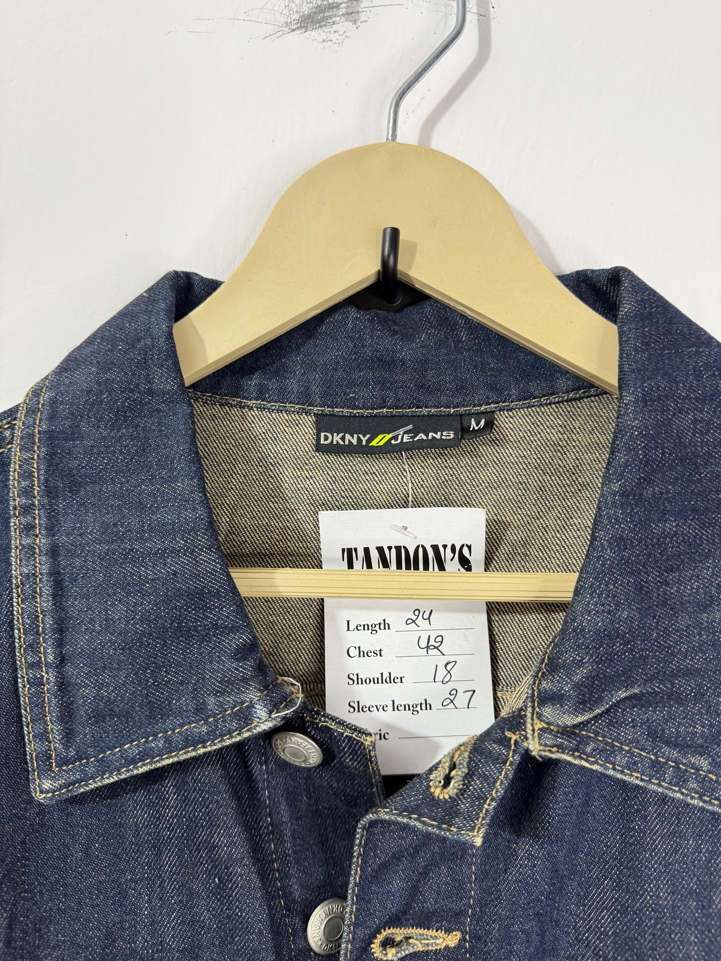 Customised cutwork skeleton patch denim Jacket