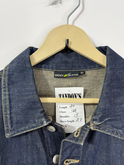 Customised cutwork skeleton patch denim Jacket