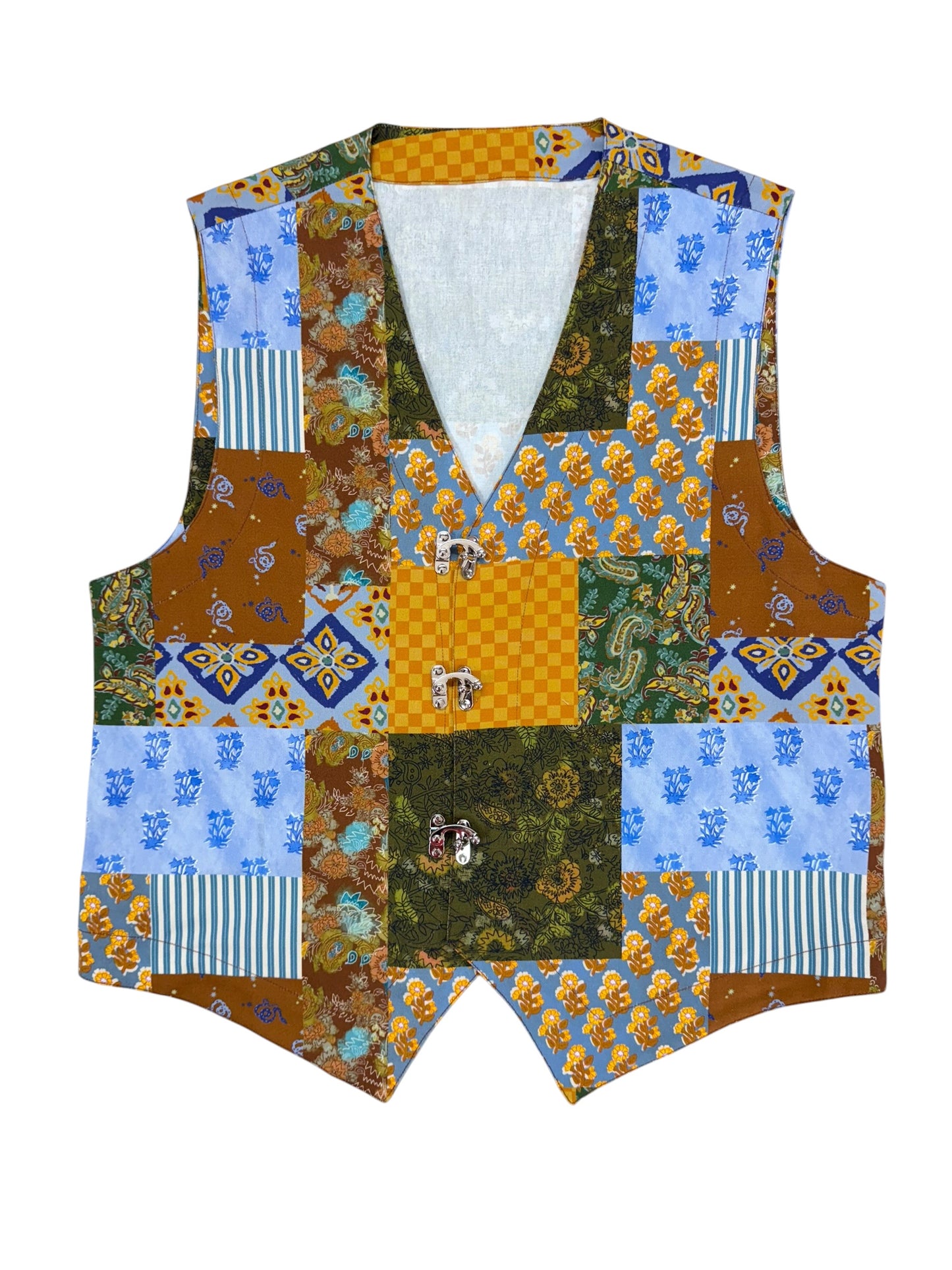 Vintage Terracotta  vest 100% Cotton