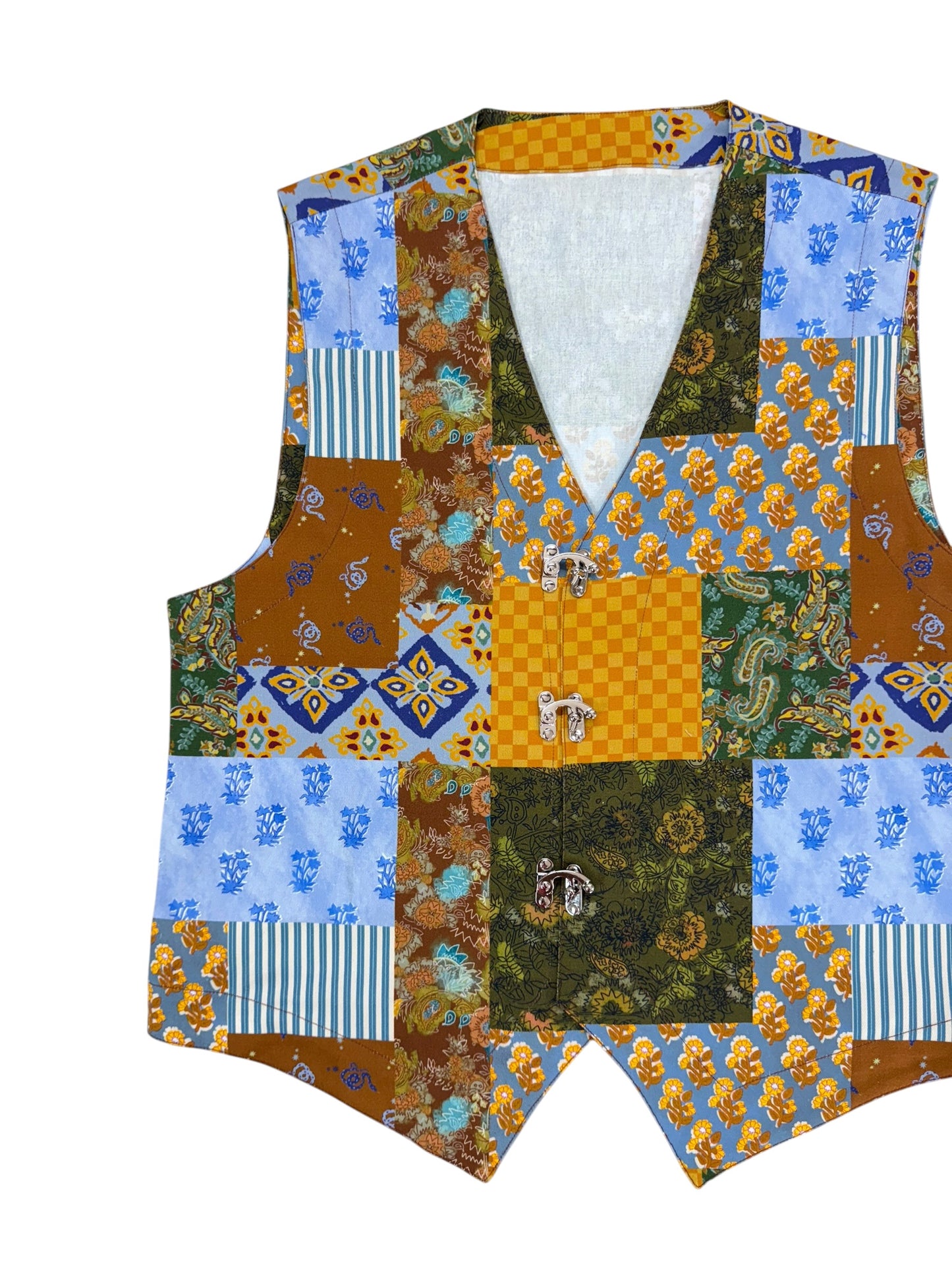 Vintage Terracotta  vest 100% Cotton