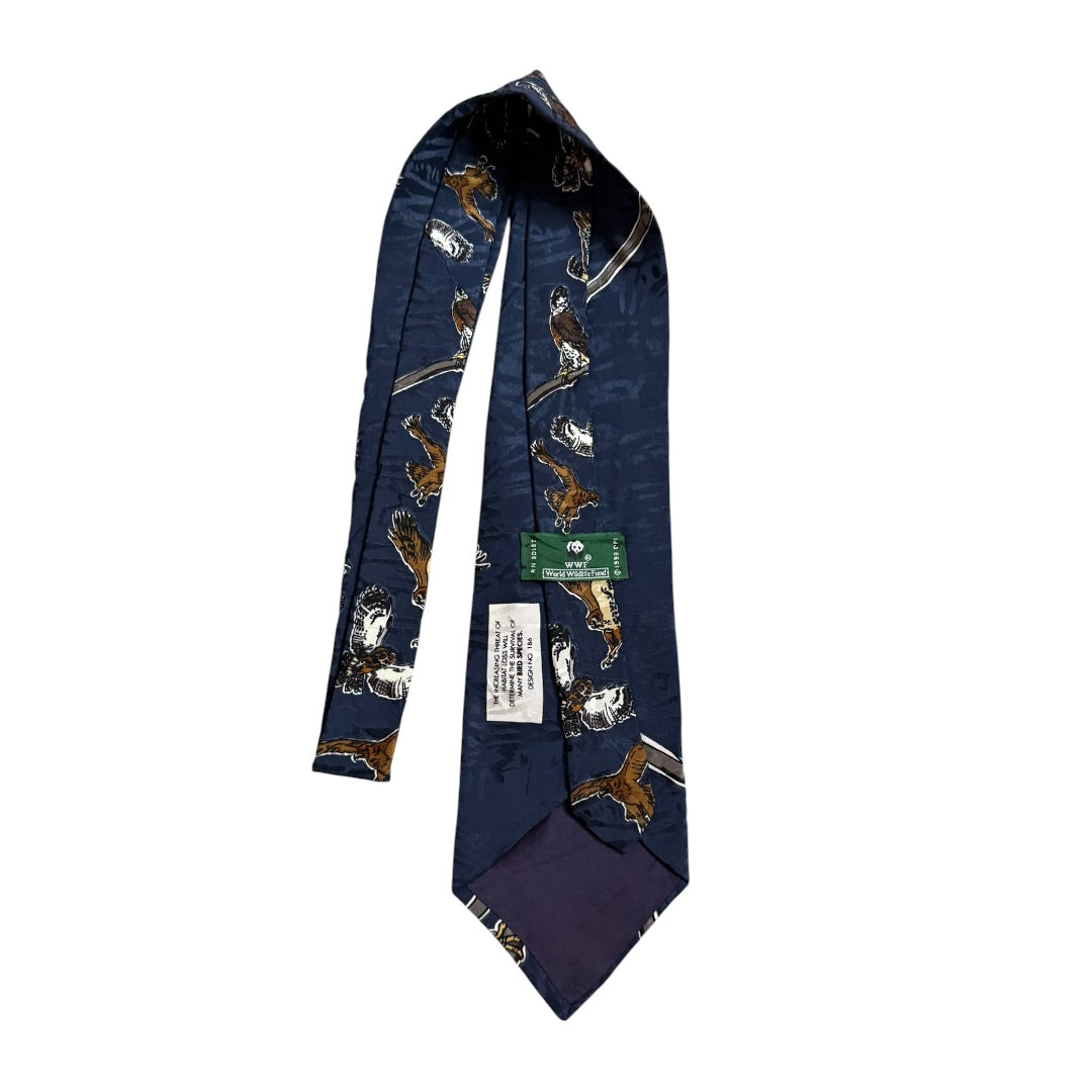 Wwf Vintage Silk Tie