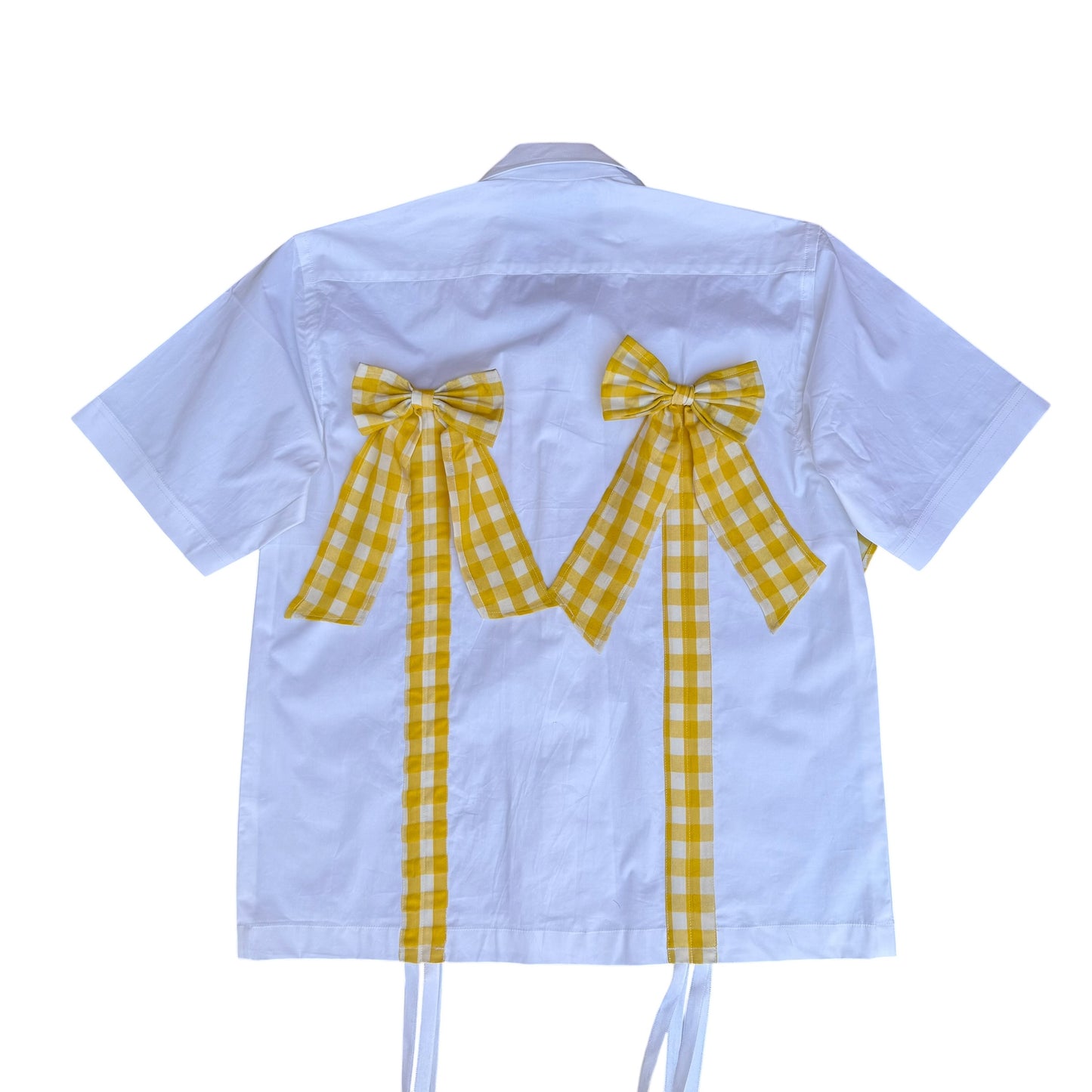 Yellow Bow 100% Women’s Cotton Shirt
