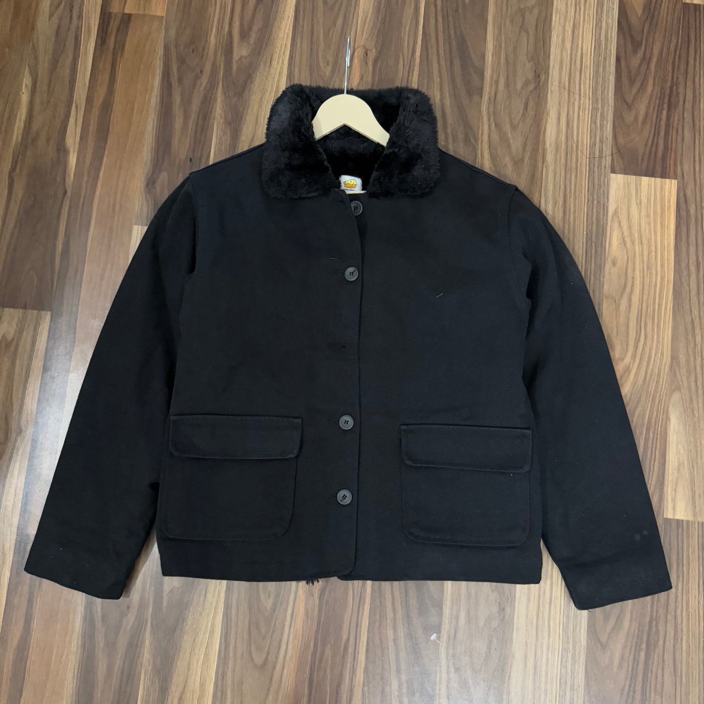 Cream Cheese black fur Jacket