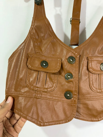 Leather Vest