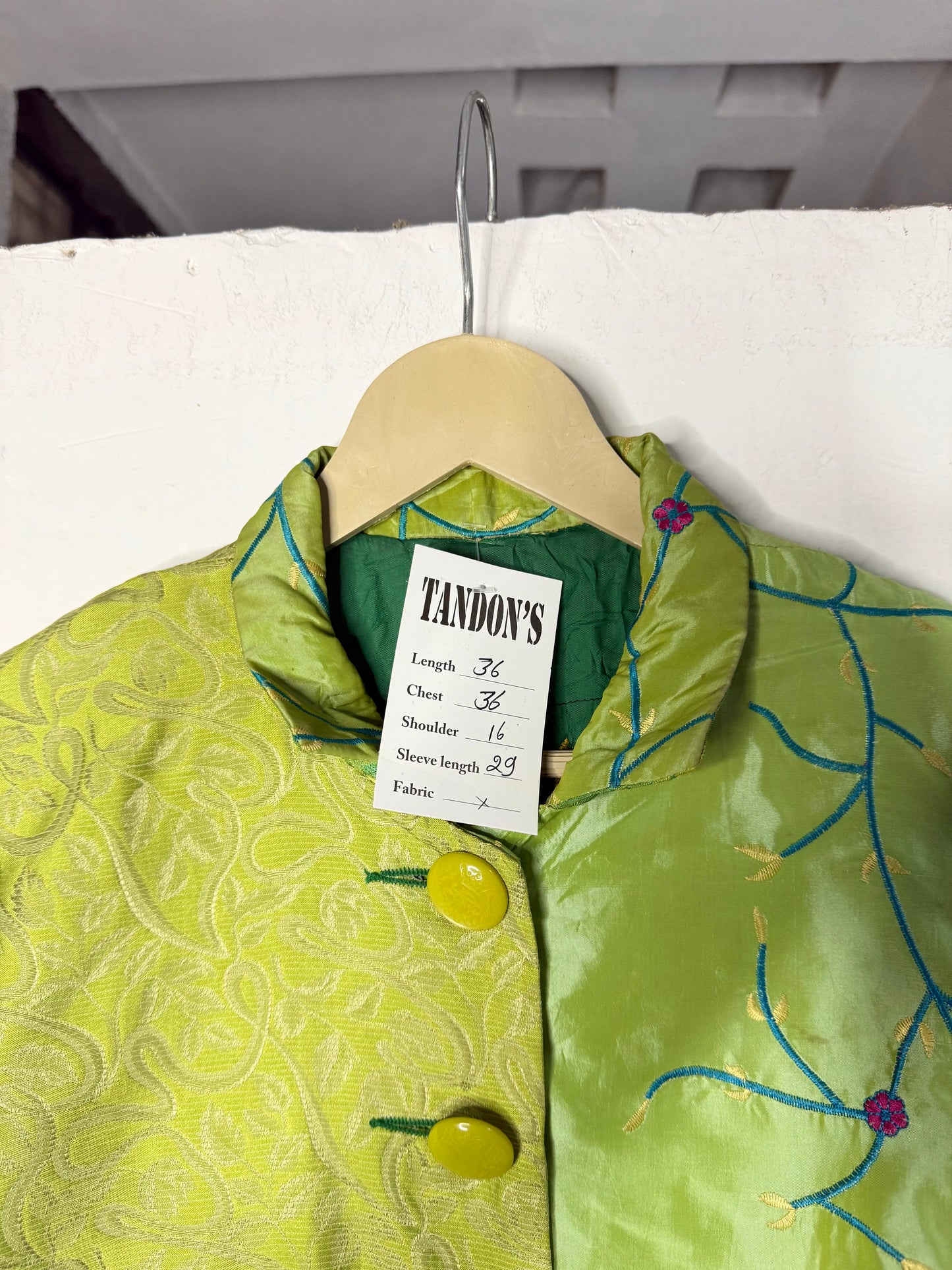 Patch Embroidered Jacket