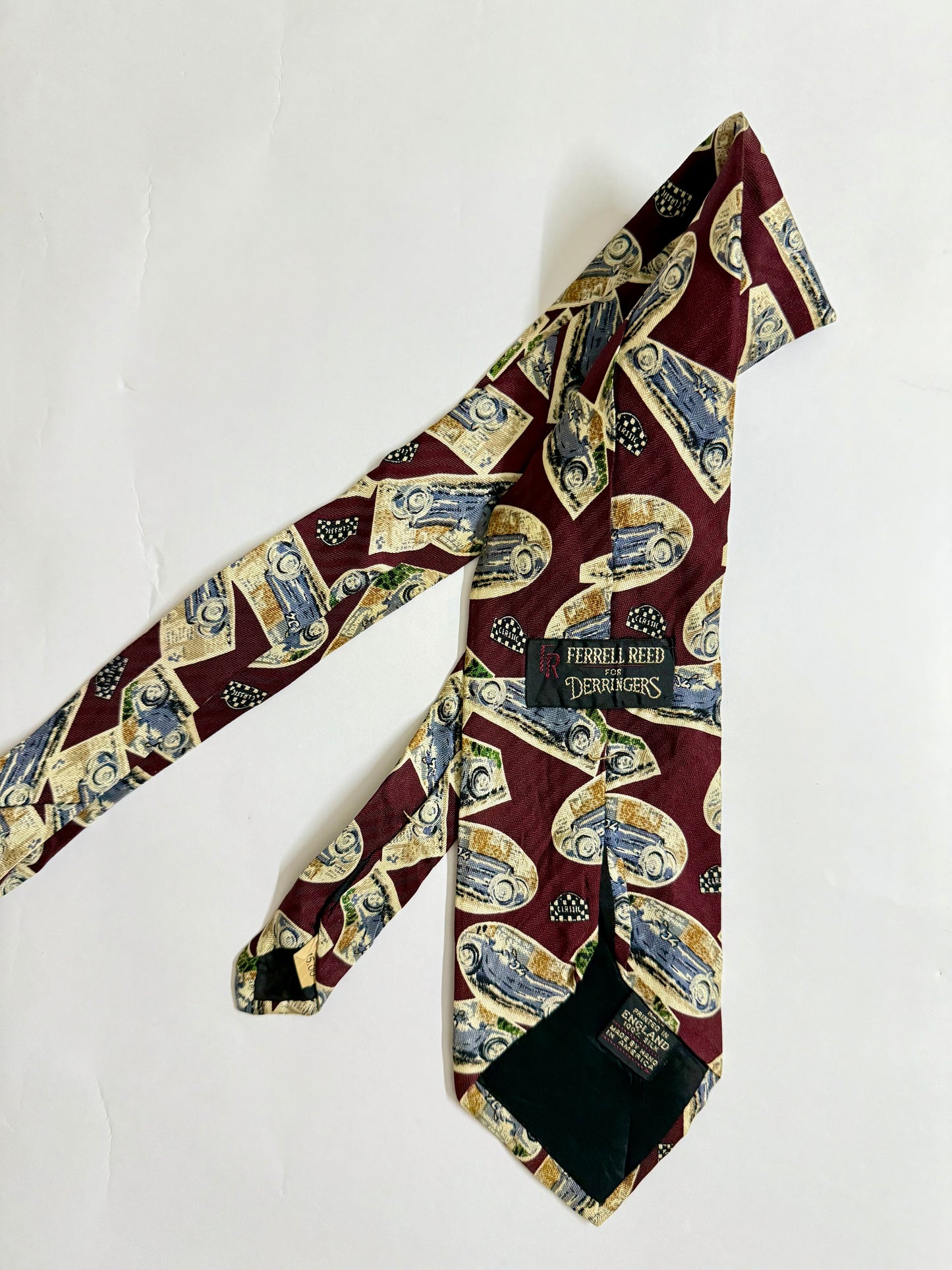 Ferrell Reed Vintage Silk Tie